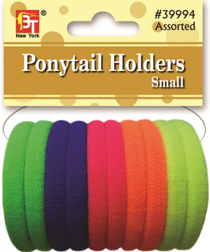 PONYTAIL HOLDERS SMALL NEON ASSORTED 